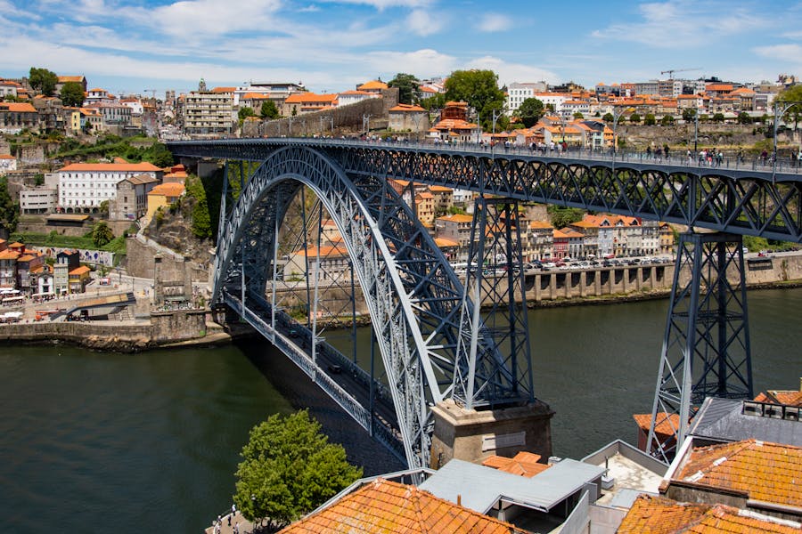 Porto riverside and bridges